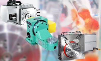 Plateau diviseur pour l'electroérosion. Table rotative indexée pour la découpe fil, l'enfonçage, l'éléctroérosion en fluide diéléctrique.