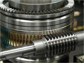 Standard worm and worm wheel gear set high load concept, easy fast and simple