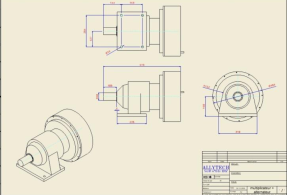 Un multiplicateur de vitesse permet de modifier la vitesse de rotation délivrée par la roue ou la turbine pour optimiser la vitesse de rotation du rotor de l'alternateur. Le multiplicateur autorise le donc le montage d'un alternateur plus économique qui réduit ainsi le coût de l'installation